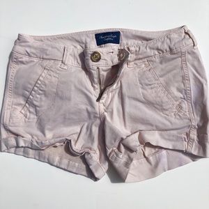 american eagle stretch shorts
